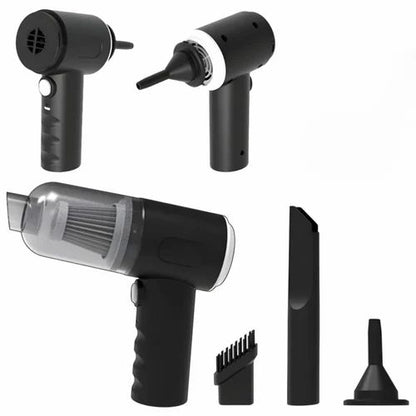 2-in-1 device that functions as both a vacuum cleaner and a compressed air duster.